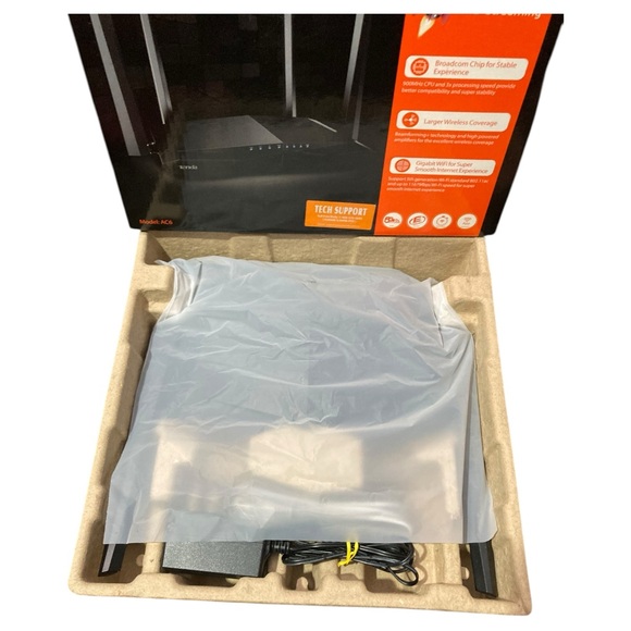 Tenda AC1200 Smart Dual-Band WiFi Router 4K UHD Streaming - Picture 3 of 7